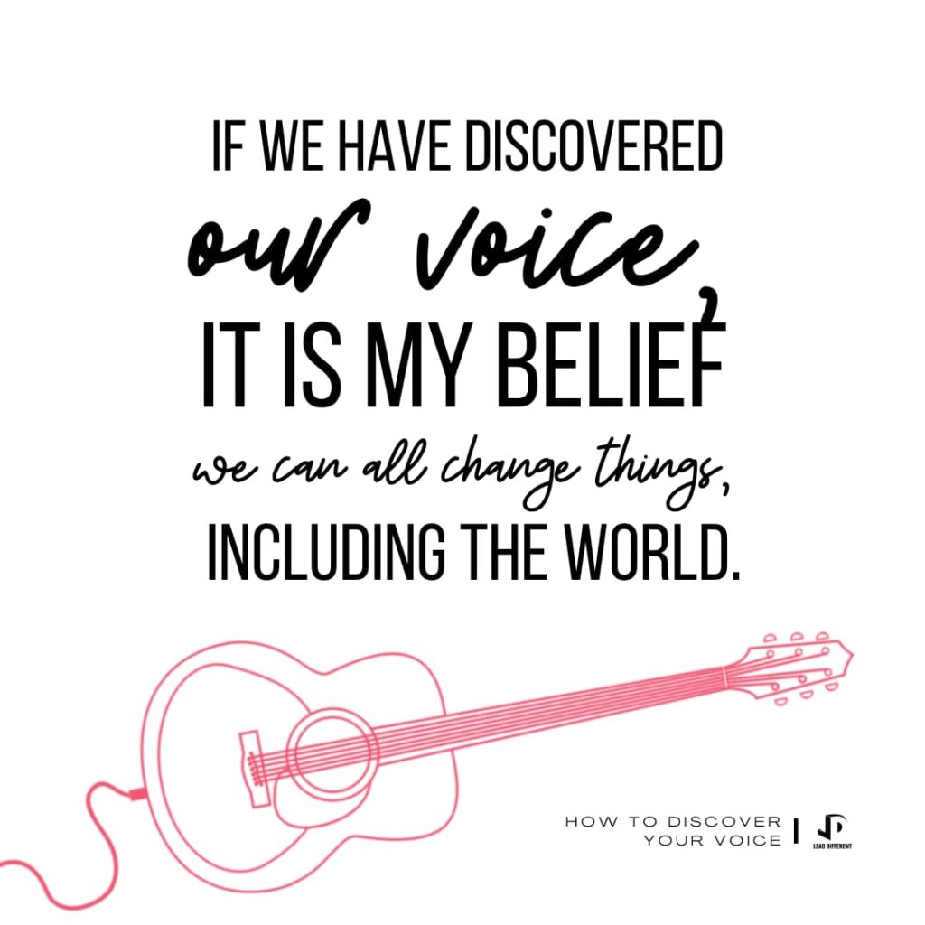 discover your voice
